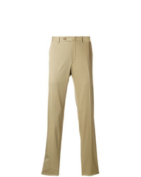 Светло-коричневые брюки чинос от Canali