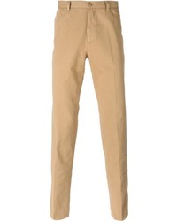 Светло-коричневые брюки чинос от Carven