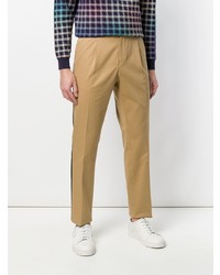 Светло-коричневые брюки чинос от Joseph
