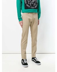 Светло-коричневые брюки чинос от Diesel
