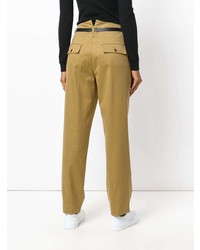 Женские светло-коричневые брюки чинос от Golden Goose Deluxe Brand