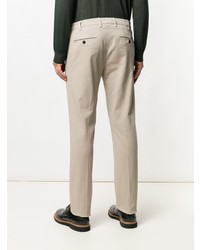 Светло-коричневые брюки чинос от Canali