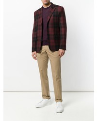 Светло-коричневые брюки чинос от Incotex