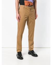 Светло-коричневые брюки чинос от Kenzo