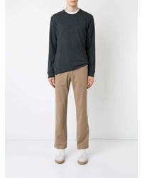 Светло-коричневые брюки чинос от Sunspel