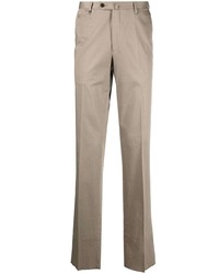 Светло-коричневые брюки чинос от Corneliani