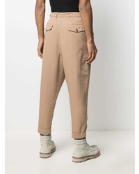 Светло-коричневые брюки чинос от Ami Paris