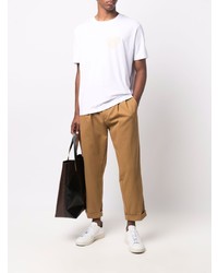 Светло-коричневые брюки чинос от Haikure