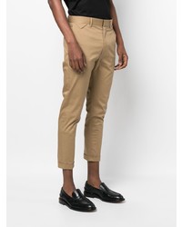Светло-коричневые брюки чинос от Low Brand