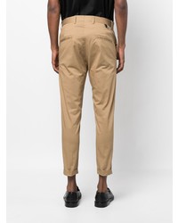 Светло-коричневые брюки чинос от Low Brand