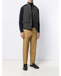 Светло-коричневые брюки чинос от Maison Flaneur