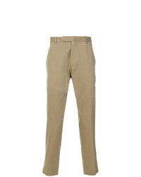 Светло-коричневые брюки чинос от Dell'oglio