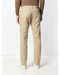 Светло-коричневые брюки чинос от Tod's