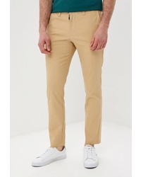 Светло-коричневые брюки чинос от EA7