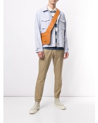 Светло-коричневые брюки чинос от Kent & Curwen