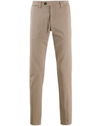 Светло-коричневые брюки чинос от Eleventy