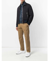 Светло-коричневые брюки чинос от MSGM