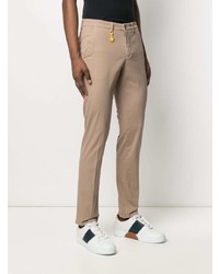 Светло-коричневые брюки чинос от Manuel Ritz