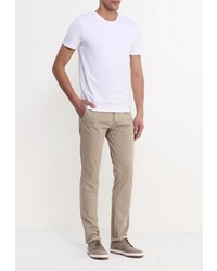 Светло-коричневые брюки чинос от Gas