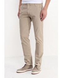 Светло-коричневые брюки чинос от Gas