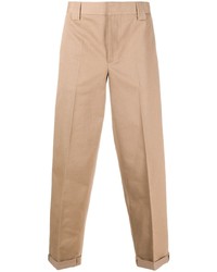 Светло-коричневые брюки чинос от Golden Goose