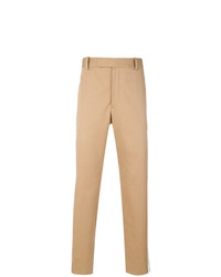Светло-коричневые брюки чинос от Gucci