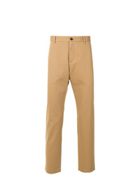 Светло-коричневые брюки чинос от Gucci