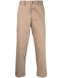 Светло-коричневые брюки чинос от Haikure