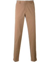 Светло-коричневые брюки чинос от Hugo Boss