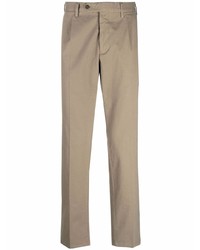 Светло-коричневые брюки чинос от Lardini