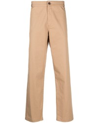 Светло-коричневые брюки чинос от MAISON KITSUNÉ