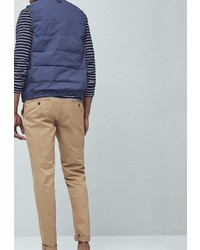 Светло-коричневые брюки чинос от Mango Man