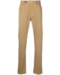 Светло-коричневые брюки чинос от Massimo Alba