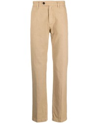 Светло-коричневые брюки чинос от Massimo Alba