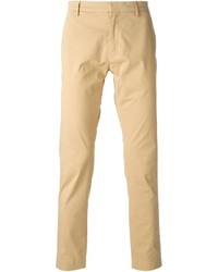 Светло-коричневые брюки чинос от MSGM