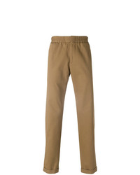 Светло-коричневые брюки чинос от MSGM