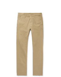 Светло-коричневые брюки чинос от Nudie Jeans