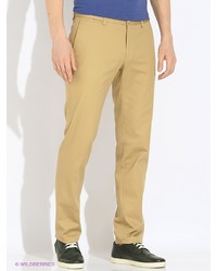 Светло-коричневые брюки чинос от Oodji