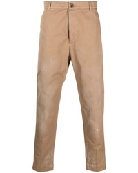 Светло-коричневые брюки чинос от Peserico