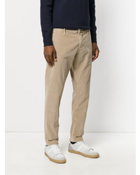 Светло-коричневые брюки чинос от Jacob Cohen