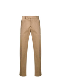 Светло-коричневые брюки чинос от Salle Privée