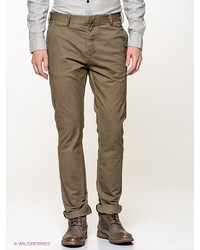 Светло-коричневые брюки чинос от Selected