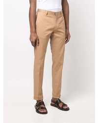Светло-коричневые брюки чинос от Paul Smith