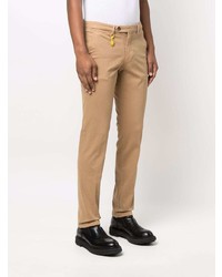 Светло-коричневые брюки чинос от Manuel Ritz