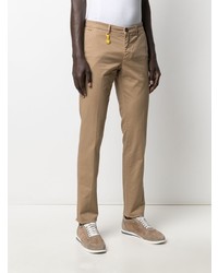 Светло-коричневые брюки чинос от Manuel Ritz