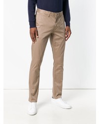 Светло-коричневые брюки чинос от Sun 68