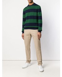 Светло-коричневые брюки чинос от Mp Massimo Piombo