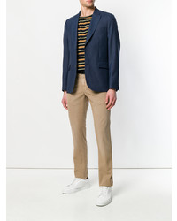 Светло-коричневые брюки чинос от Incotex