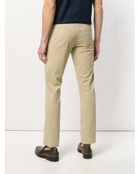 Светло-коричневые брюки чинос от Canali