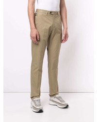 Светло-коричневые брюки чинос от Kent & Curwen